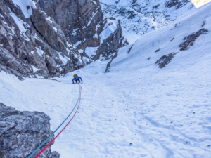 Weekend di alpinismo invernale